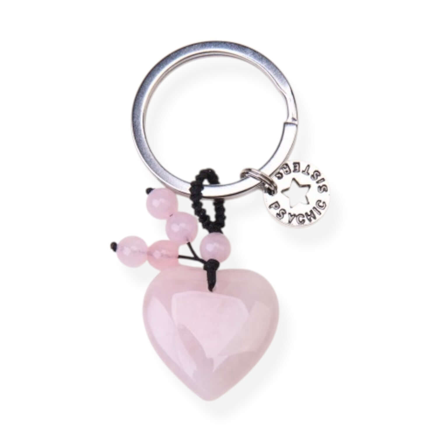 Rose Quartz Keyring